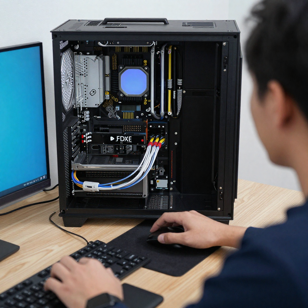 Computer assembly workspace